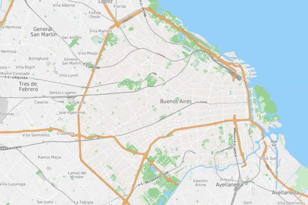 La evolución del Mapa interactivo de Buenos Aires