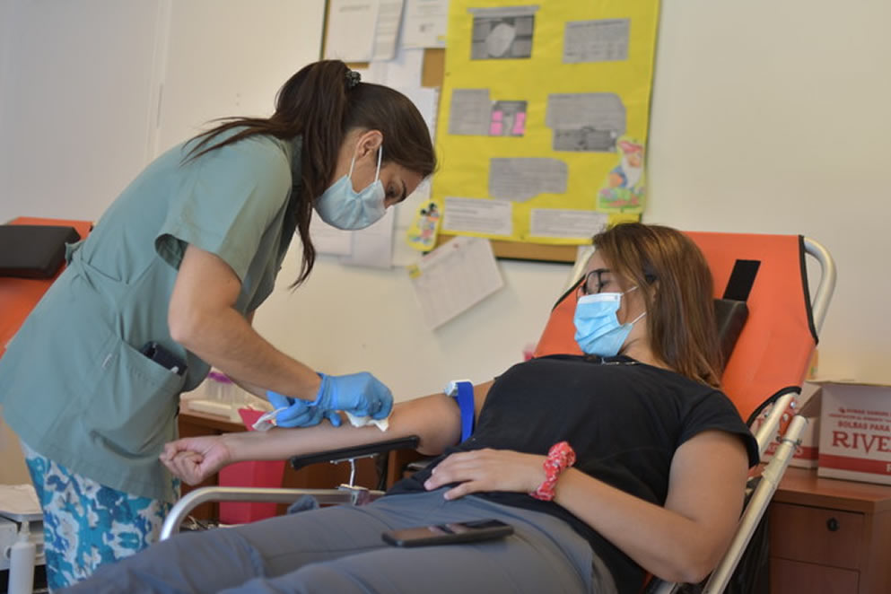 Campañas de donación voluntaria de sangre en octubre