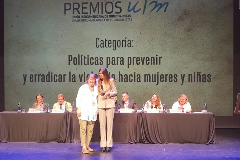 La Ciudad fue distinguida en España por sus políticas para prevenir las violencias por motivos de género