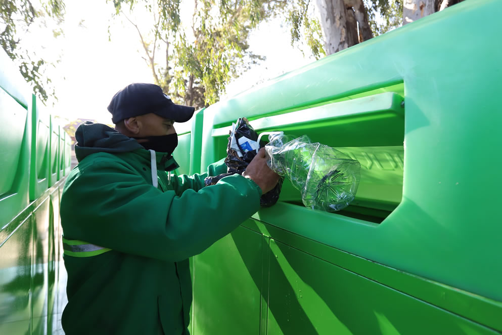 El Punto Verde Móvil estará en Gerli, Lanús Oeste y Valentín Alsina
