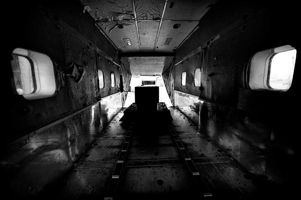 “Que el avión sirva para que las nuevas generaciones sepan que tiraban personas adormecidas al océano”