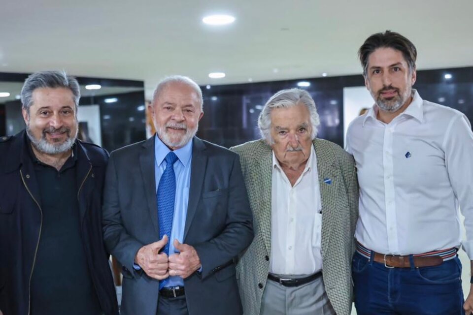 Lula Da Silva recibió al “Pepe” Mujica en Brasilia