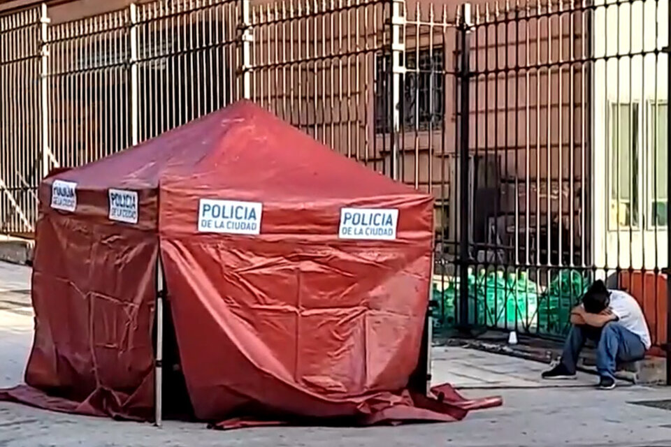 Murió una beba en situación de calle a metros de la Plaza de Mayo