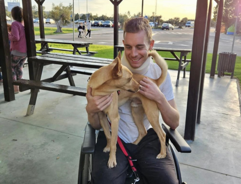 Sergio Román Martín: «Mis piernas no se mueven, no están»