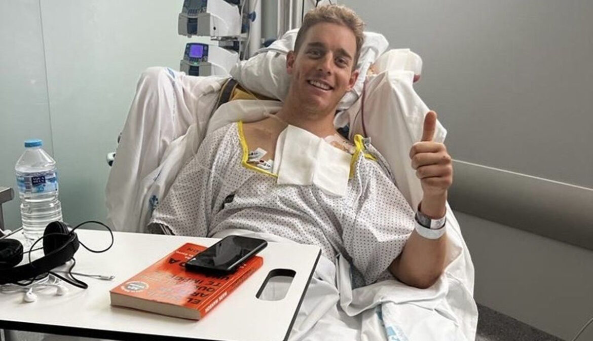 La carta abierta que es una lección de vida de Sergio Martín tras su grave accidente que le dejó en silla de ruedas