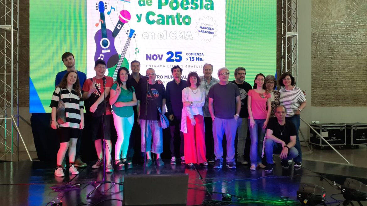 Cierre de Juan Botana en el Festival de Poesía y Canto del CMA