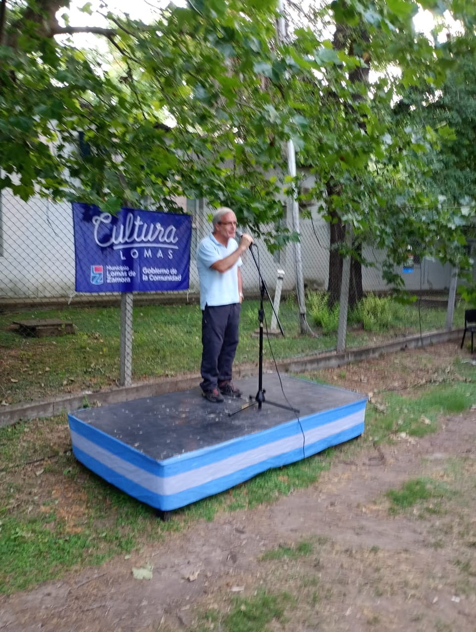 Juan Botana en el Parque Finky