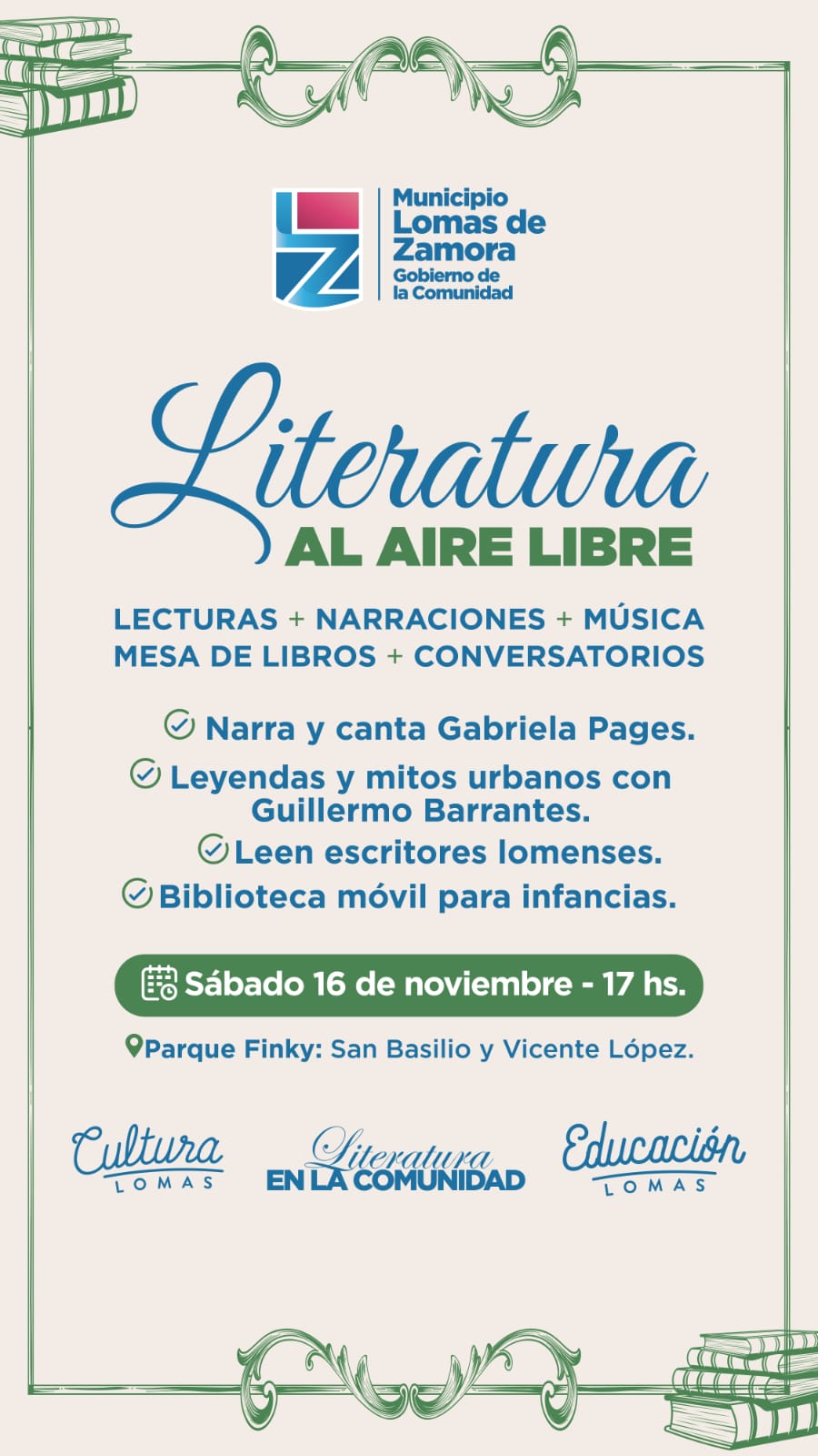 Literatura al aire libre