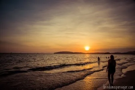 Atardecer. Por Alicia Mordentti