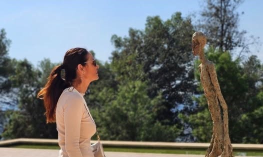 Estatua de Giacometti. Por Esther Jimenez Coia