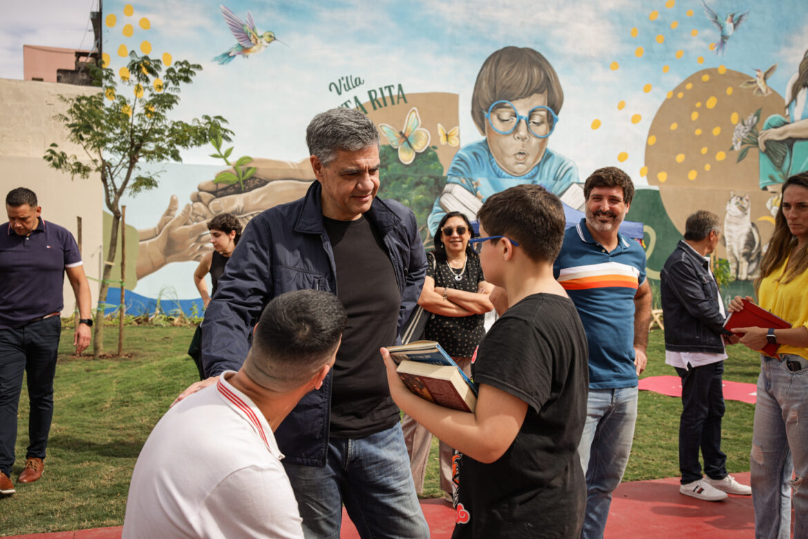 Un nuevo espacio verde en la Ciudad: Villa Santa Rita ya tiene su primera plaza