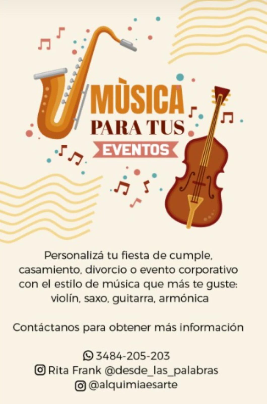 Música para tus eventos