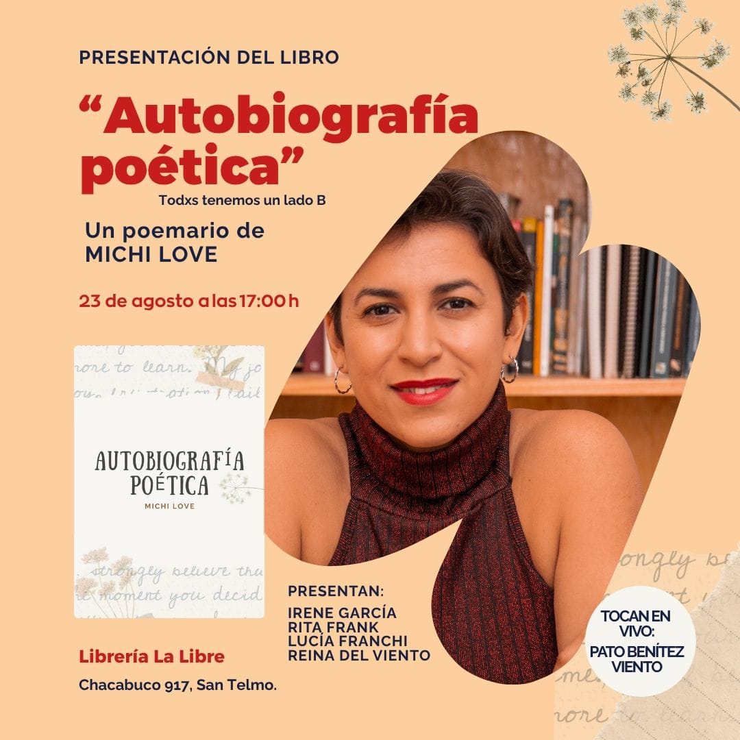 Presentación del libro “Autobiografía poética” de Michi Love