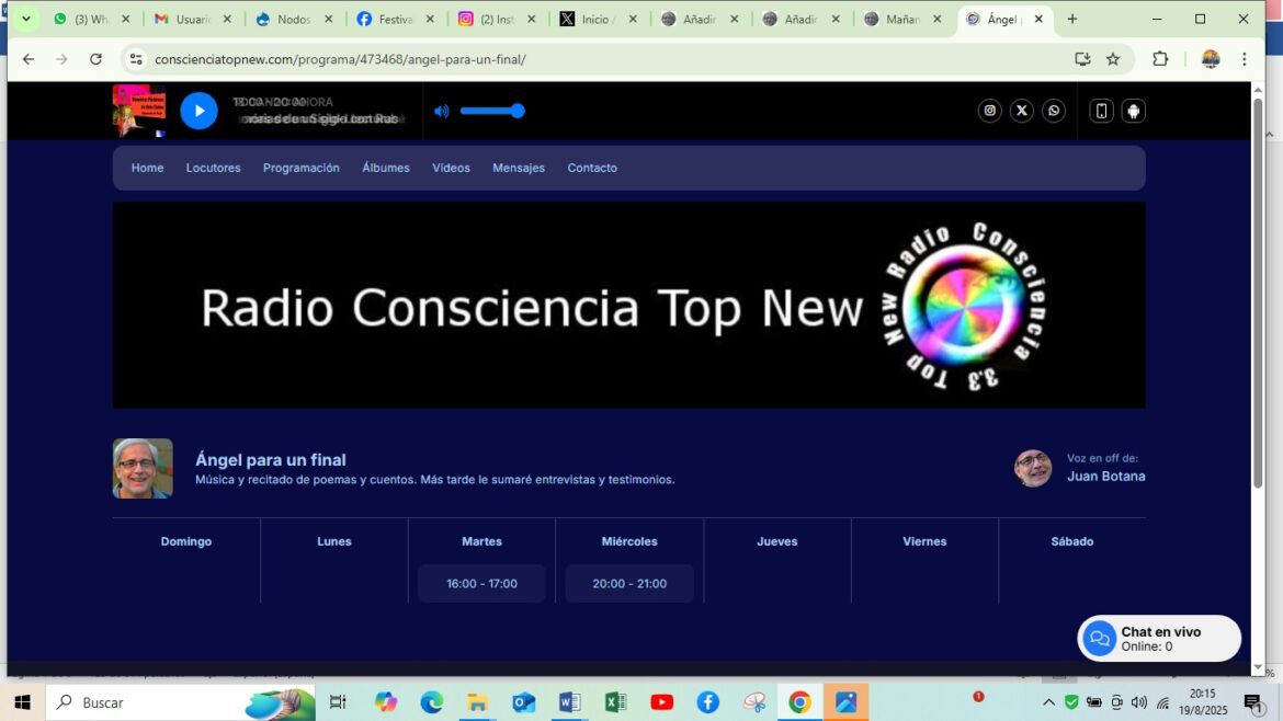Ángel para un final: programa 7