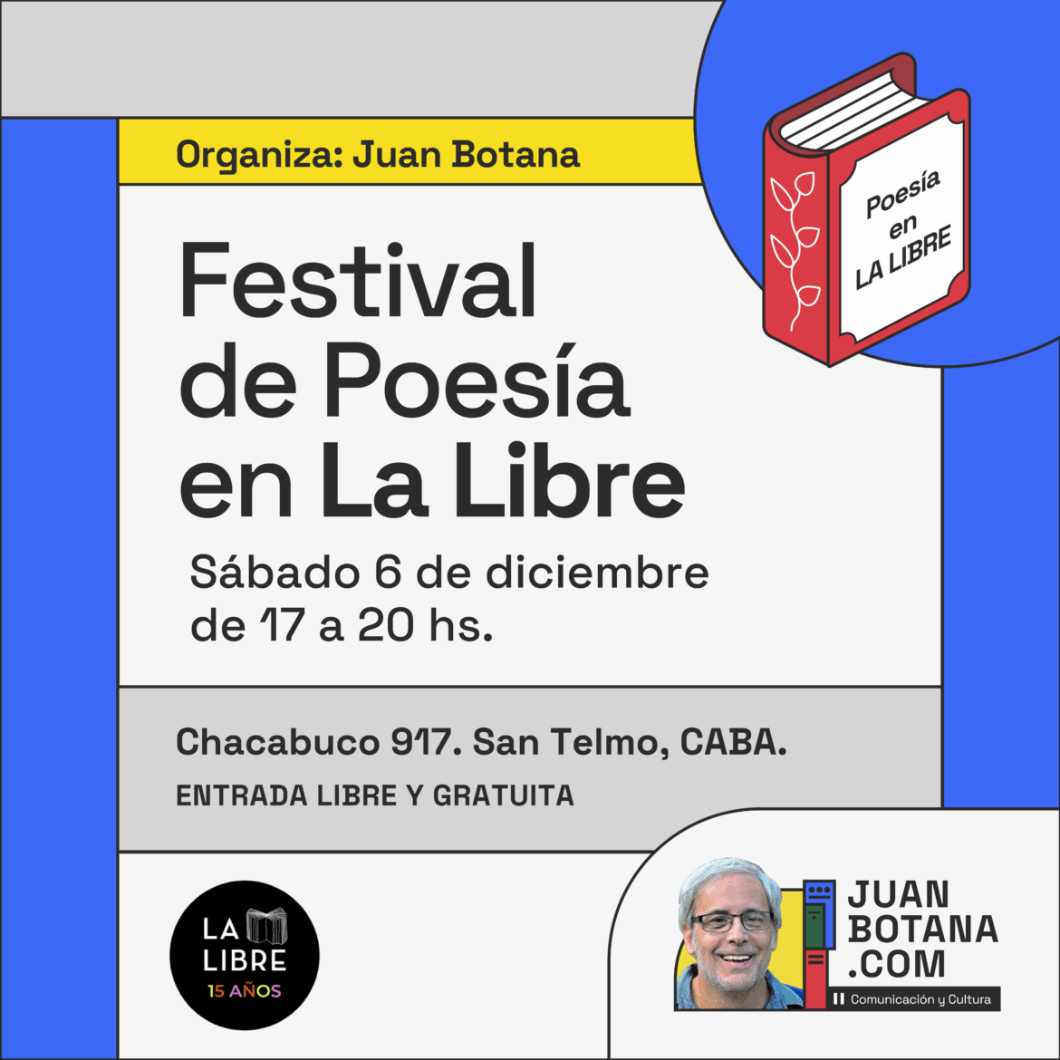 Festival de Poesía en la Librería La Libre