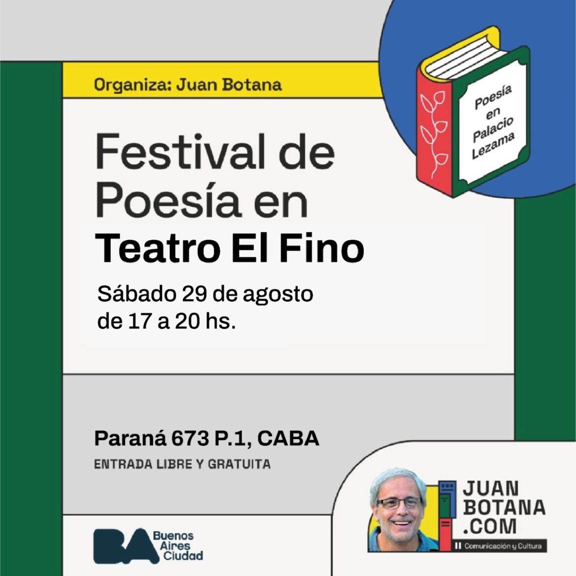 Festival de Poesía en Teatro El Fino